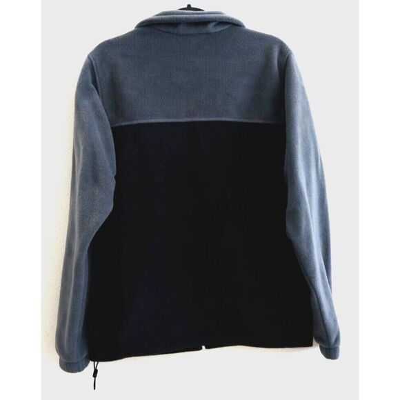 Columbia XM1571 Men's Sz S Gray/Black Steens Mountain 2.0 Full Zip Fleece Jacket - Picture 2 of 11